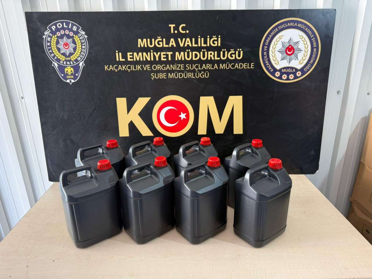 Muğla’da 475 Litre Sahte Alkol Ele Geçirildi 1
